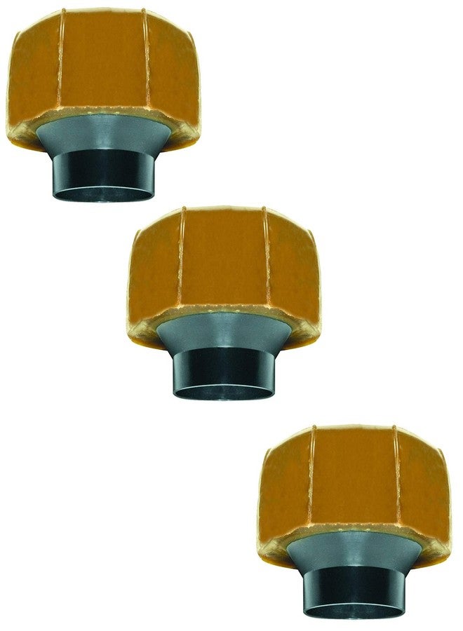 فلويد ماستر حشية مرحاض من الشمع فائق السُمك Fluidmaster 7513 مع شفة، لخطوط تصريف 3 بوصات و4 بوصات - عبوة من 3 قطع - Image 2