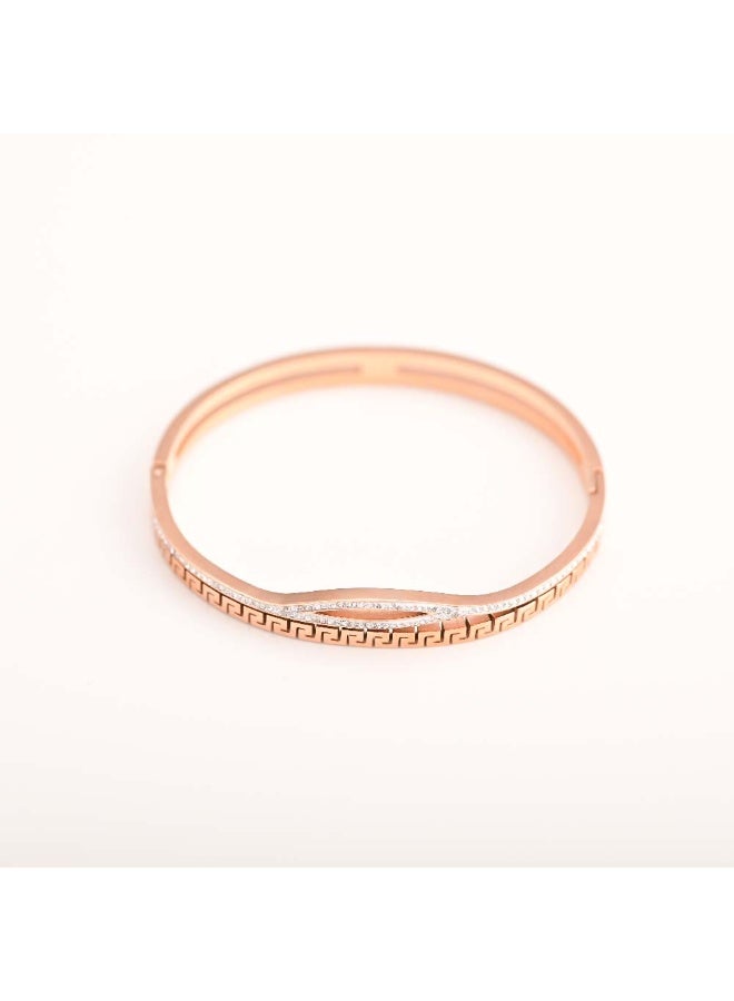 PALMONAS Multi Stone Q Clasp Bracelet for Women - Waterproof & Anti-Tarnish - Image 1