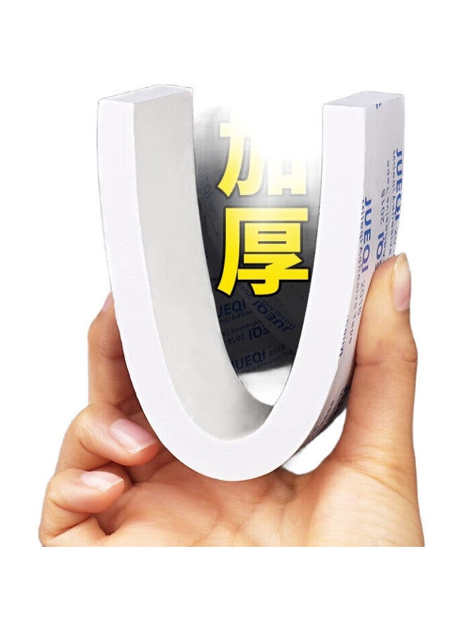 Miloch Milaiqi Eva Sponge Double-Sided Tape, Strong Adhesion, Wall Sticker, Fixing Decoration, Certificate, Thickened Easy-Tear Foam Double-Sided Tape [2 Rolls], 3.0Cm Wide * 2M Long * 10Mm Thick - Image 2