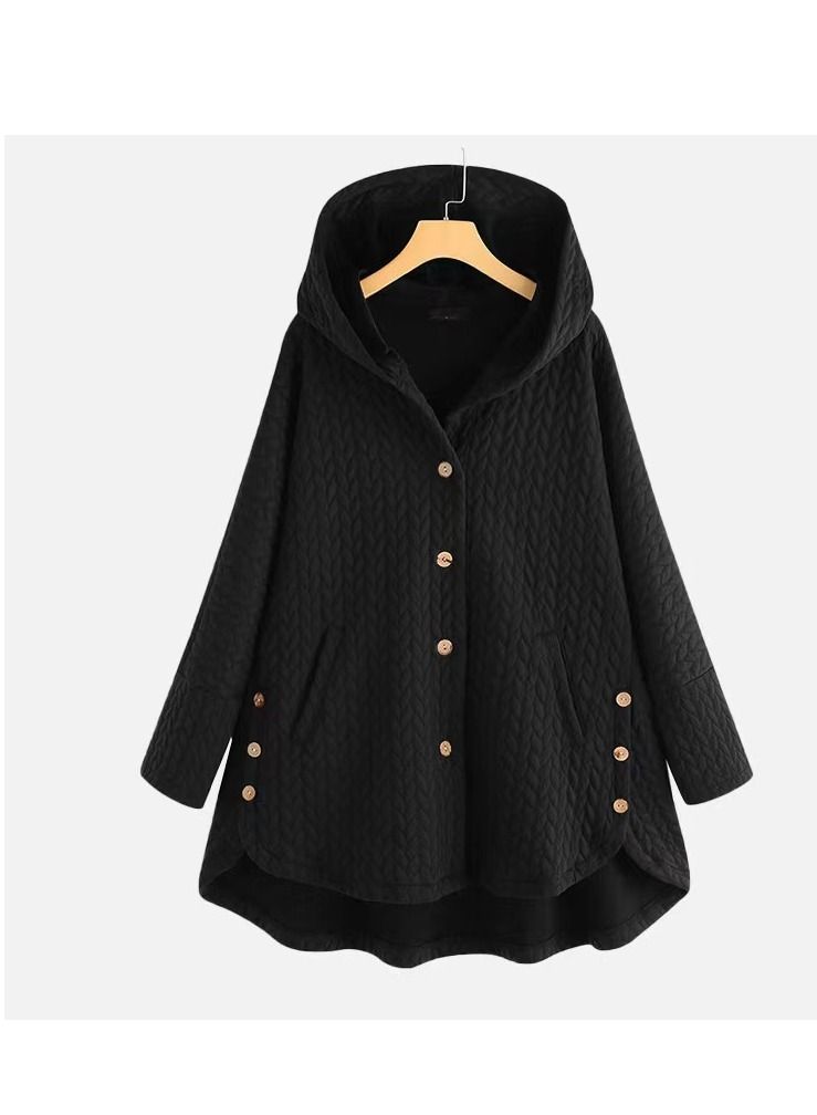 Loquat Women's Casual Autumn/Winter Hooded Coat