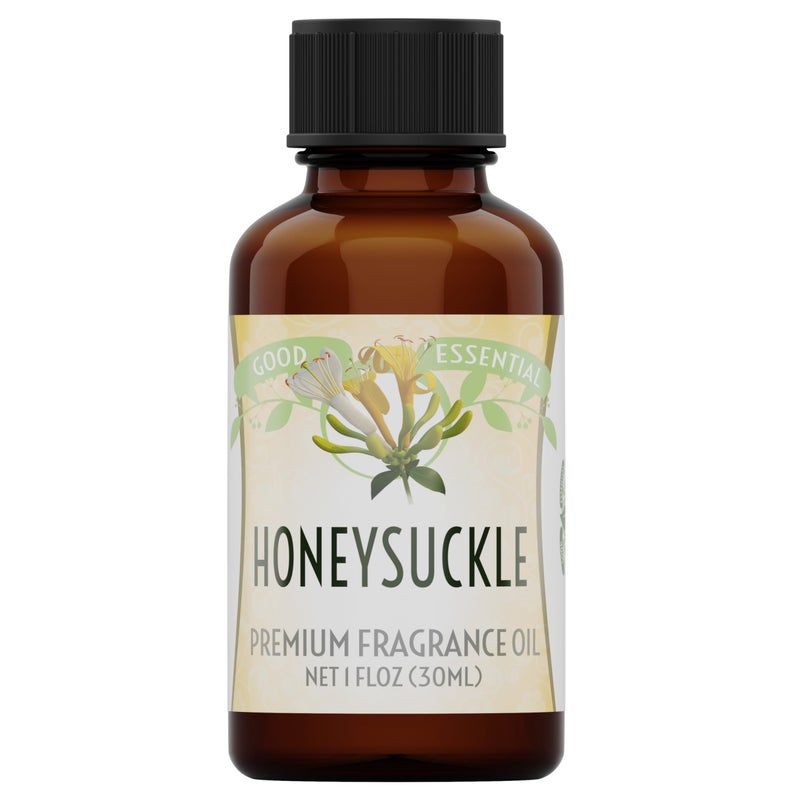 Good Essential Professional Honeysuckle Fragrance Oil 30 ml (1 fl oz), Honeysuckle Scent for Diffusers, Candle Making, Soaps, Lotions, Perfume - Image 1