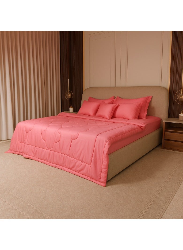 FoamZone Microfiber Comforter Bedding 10 PCs Single Size 240x160 cm - Image 2
