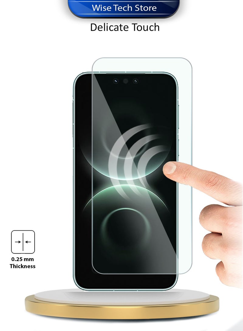 Wtech Huawei Mate 80 Pro Max 5G 2025 WTech Premium Series Curved Edges 9H 2.5D Tempered Glass Screen Protector (MSG9CN) - Clear - Image 4