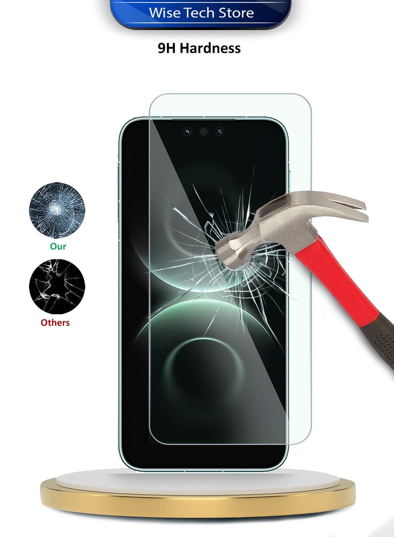 Wtech Huawei Mate 80 Pro Max 5G 2025 WTech Premium Series Curved Edges 9H 2.5D Tempered Glass Screen Protector (MSG9CN) - Clear - Image 3