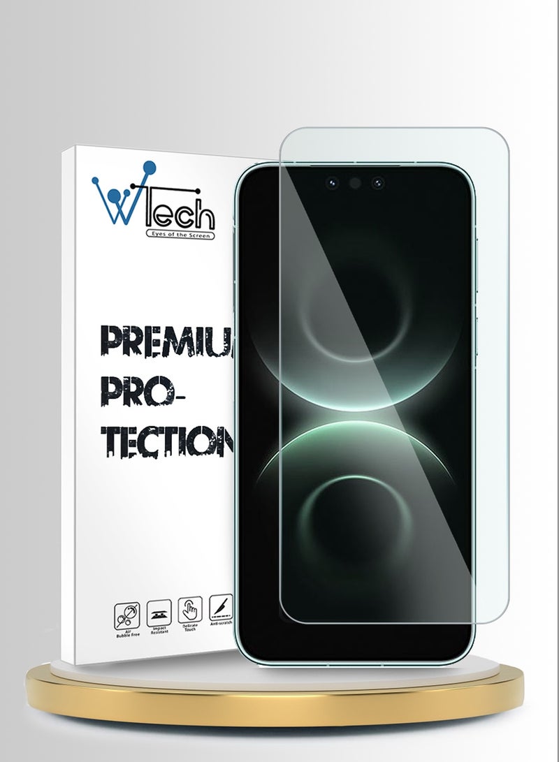 Wtech Huawei Mate 80 Pro Max 5G 2025 WTech Premium Series Curved Edges 9H 2.5D Tempered Glass Screen Protector (MSG9CN) - Clear - Image 1