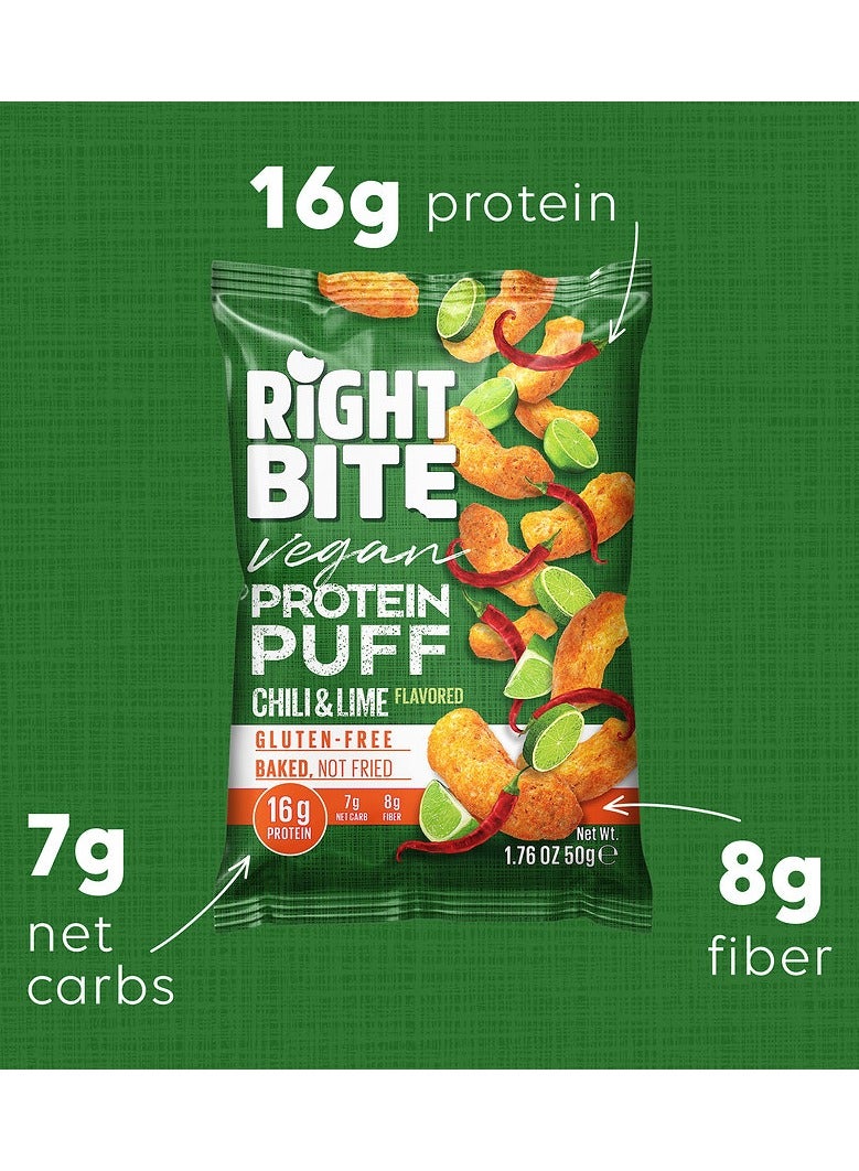 رايت بايت بروتين بف نباتي - الفلفل الحار والليمون - (4 حبات) - Image 3
