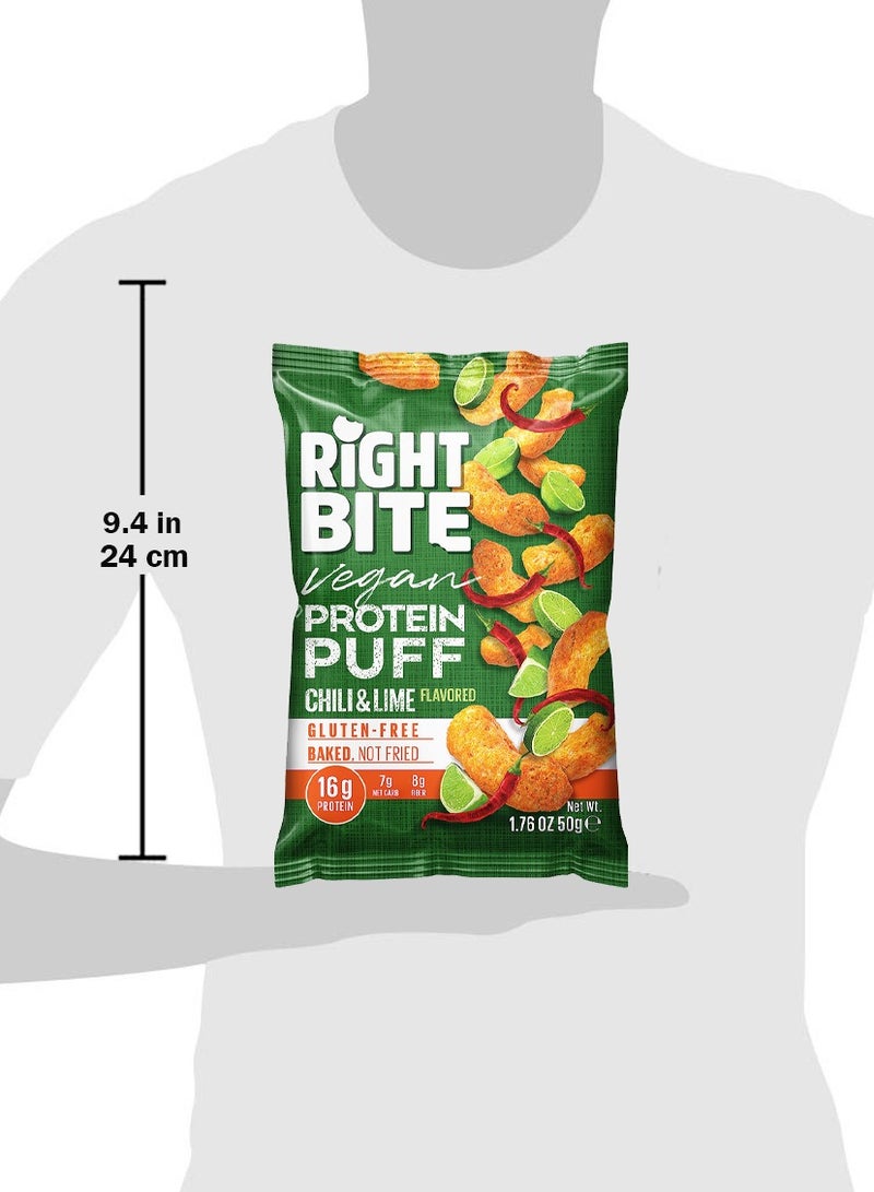 رايت بايت بروتين بف نباتي - الفلفل الحار والليمون - (4 حبات) - Image 5