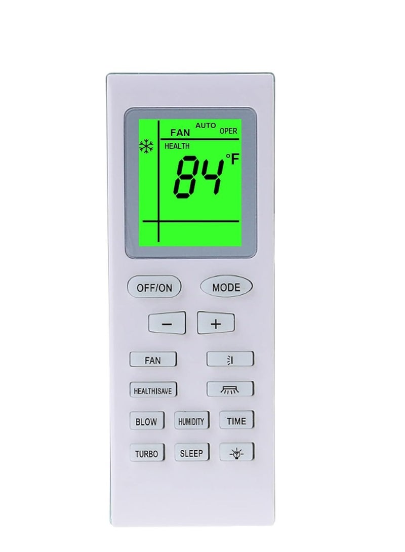 Replacement Air Conditioner Remote Control for Remote Models: Yb1f2 Yb1f2f Yb1fa Yb1faf Yb1f Yb1ff Yb1f2(xfan) Yb1f2f(xfan) Yb1fa(xfan) Yb1faf(xfan) - Image 1