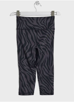 PUMA Kids Train Favorite All Over Printed High Waist 3/4 Tight  - Image 2