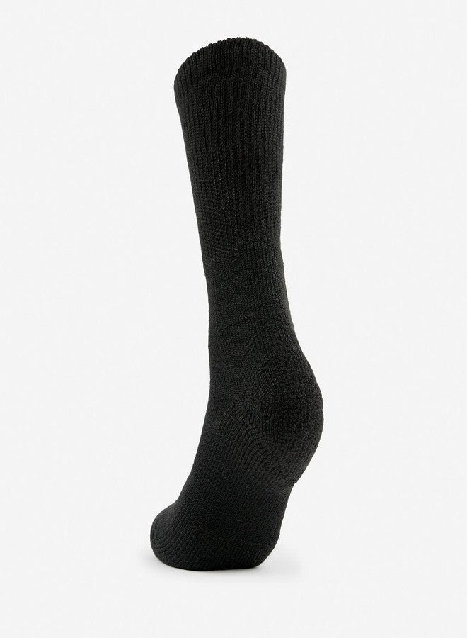 Thorlos Unisex Basketball Maximum Cushion Crew, Black, Large (1 Pairs) - Image 2