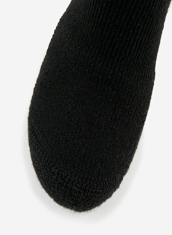 Thorlos Unisex Basketball Maximum Cushion Crew, Black, Large (1 Pairs) - Image 4