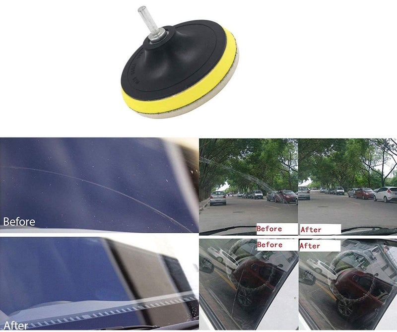 DIY Crafts 3inch Kit 200 Grm Cerium Oxide Polishing Powder Glass Polishing Kit Scratch Removal Set 34 Pcs Deep Scratch Remover Ceric DioPack Of 3inch Kit 200 Grm Cerium Oxide Polishing Powder - Image 5