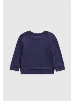 mothercare Navy Sweat Top  - Image 1