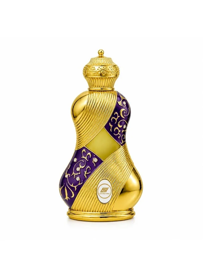 ARD PERFUMES Ard Perfumes Anaqa Attar – Alcohol-Free CPO – Bergamot, Rose, Sandalwood & Amber – Long Lasting Unisex Arabic Perfume Oil – 20ml