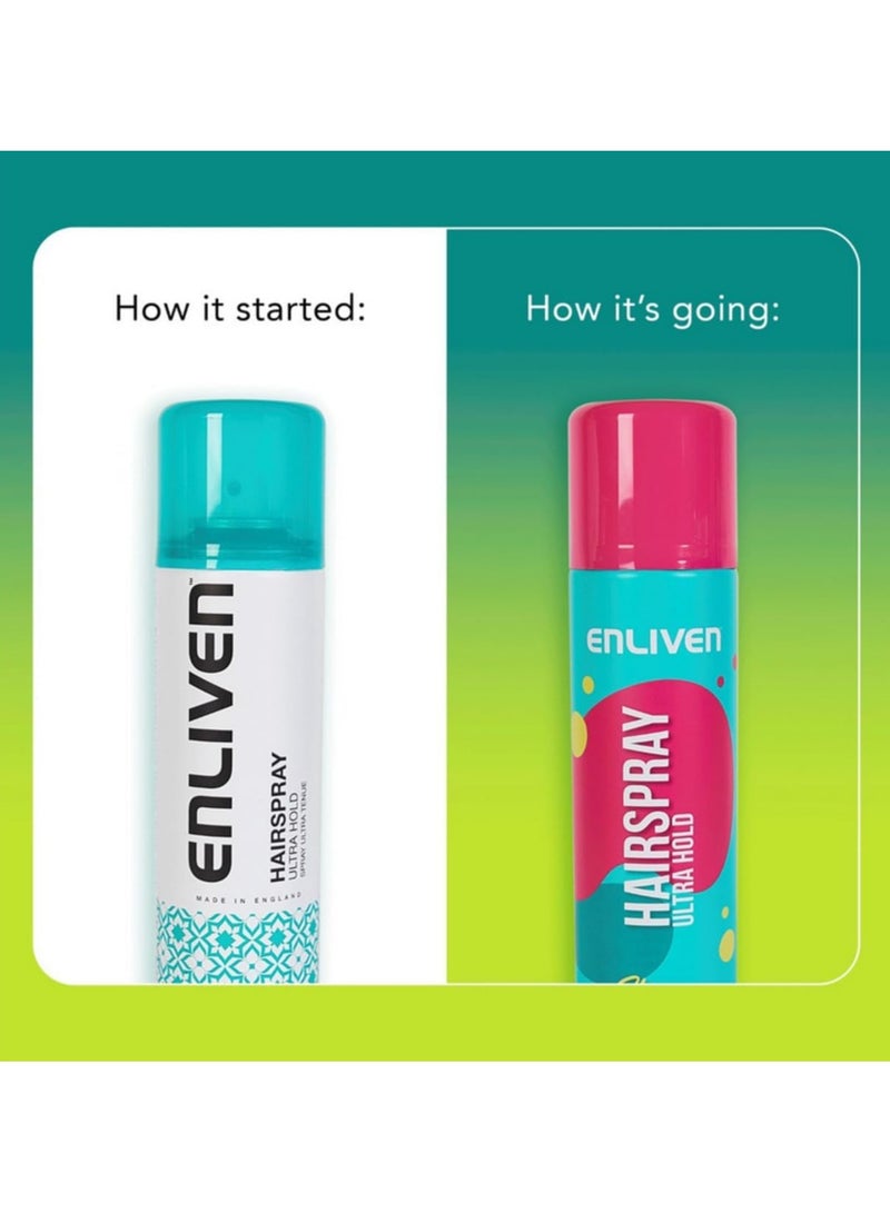 إنليفين رذاذ تثبيت الشعر إينلايفن بقوة فائقة، 300 مل - Image 3