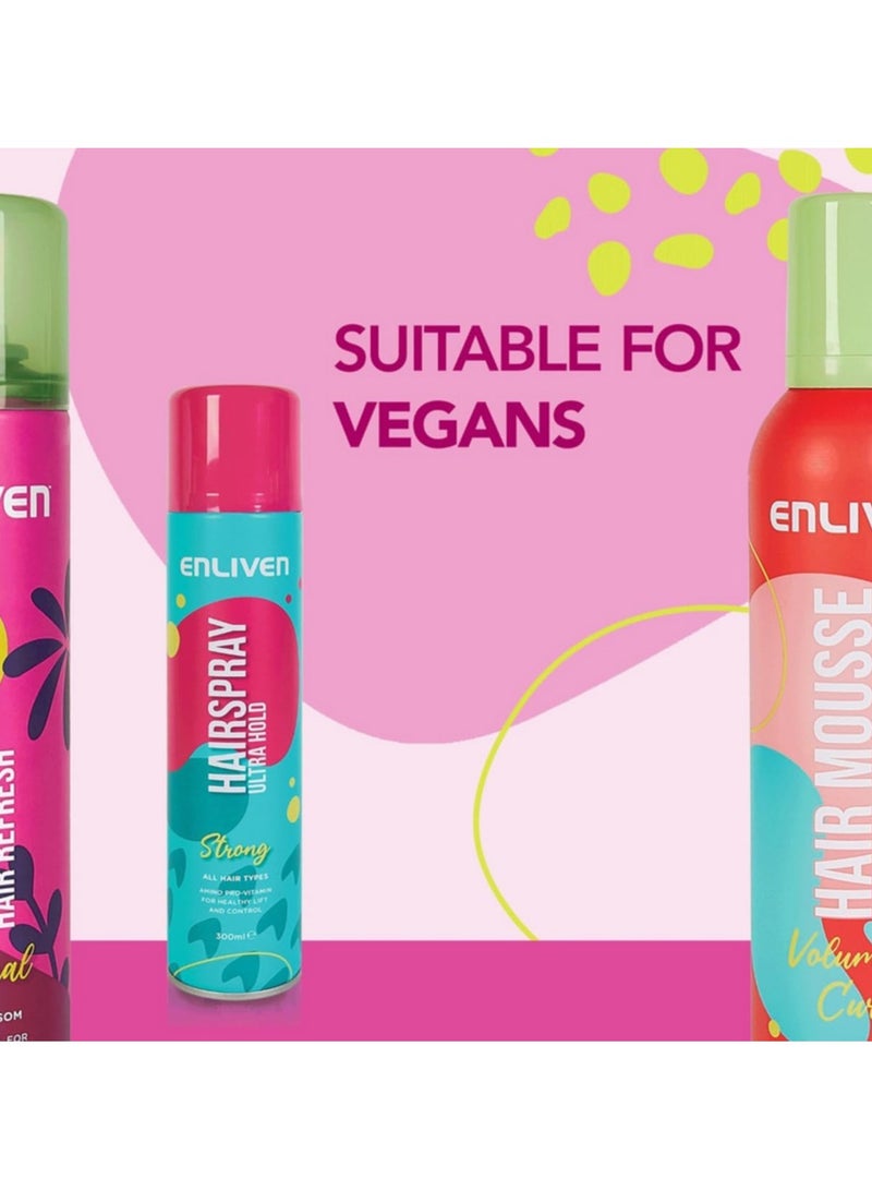 إنليفين رذاذ تثبيت الشعر إينلايفن بقوة فائقة، 300 مل - Image 4