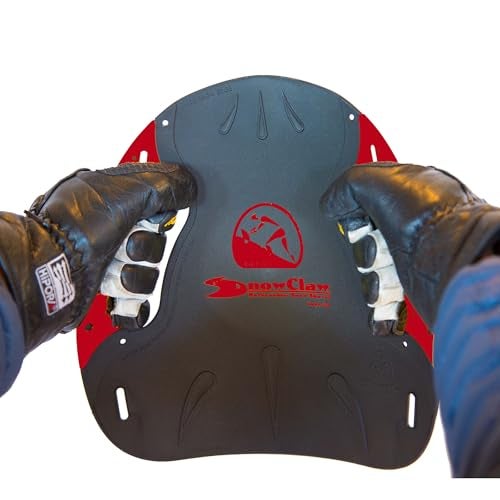 SnowClaw Backcountry Snow Shovel, Ultra-Light, Snow Anchor, Emergency Splint, Multi-Use Tool, Great for Digging Snow Caves, Easily Fits in Any Backpack - Red - Image 2