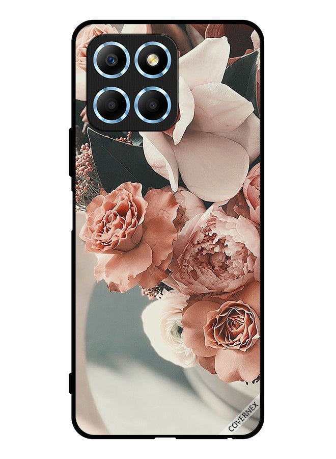 Covernex Protective Case Cover For Honor X6 Bouquet Of Beautiful Peach Flowers - Image 1