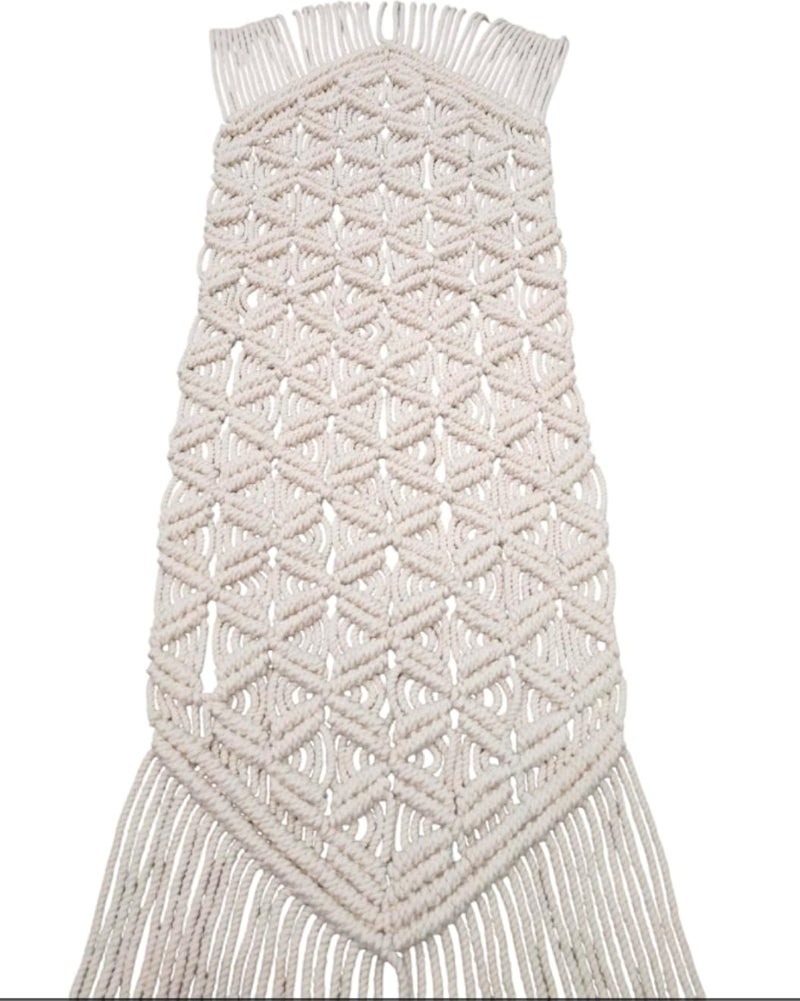 Macrame Table Runner