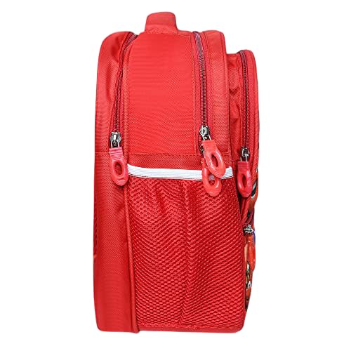 Stylbase Car Kids School Bags for Boys And Girls Printed Cartoon Waterproof Bag | Kids Backpack Ideal for ukg Nursery 1st class Ages 5-7 Years Boys And Girls (14 inches 18L) - Image 3