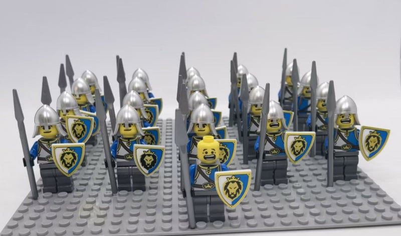 Specializes In 21Pcs Ax01A Series Knight Building Block Dolls Kidsren'S Assembled Toys - Image 1