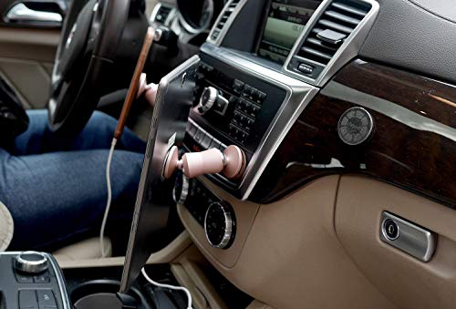 CLUTCHIT The Original Dual Magnetic Movable Phone Holder and Tablet Mount (Silver) - Image 2