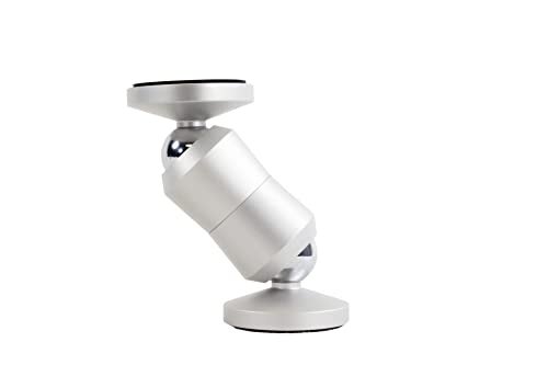 CLUTCHIT The Original Dual Magnetic Movable Phone Holder and Tablet Mount (Silver) - Image 1