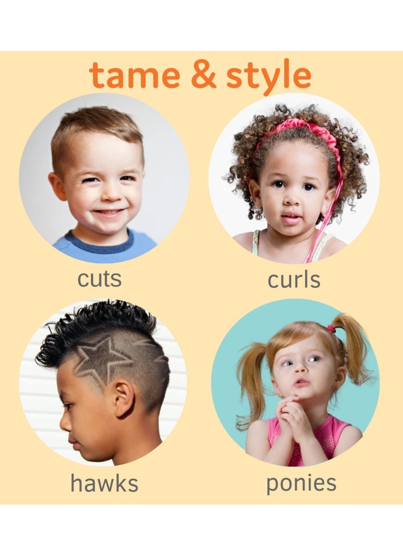 T is for Tame T is for Tame Taming Gel - Boys & Girls Baby Hair Styling Gel for Frizz Control, Flyaways - Natural Toddler, Kids Hair Tamer, Flexible Hold, 3.38fl oz, 1 Pack  - Image 2