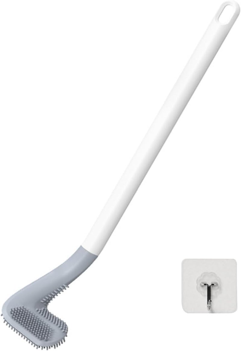 JENICO WORLD Toilet Cleaning Brush Golf Brush, Hockey Toilet Brush, Toilet Brush for Western and Indian Toilet, Bathroom Brush for Toilet Cleaner for Home Kitchen Accessories Items New - Image 1