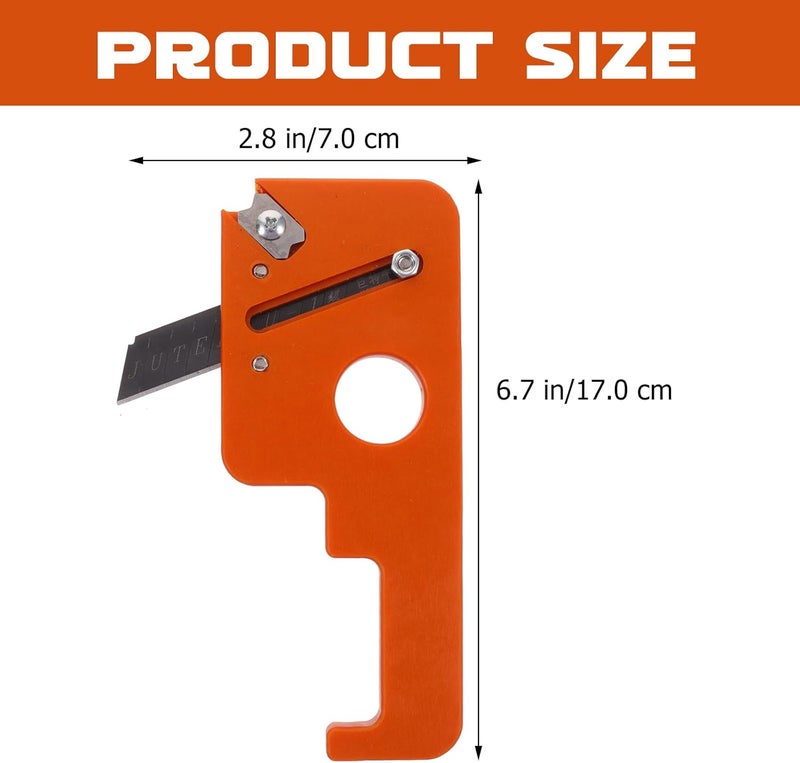 Hand Planer for Woodworking Edge Trimming, 8mm Scythe Blade Manual Chamfering Tool for Surface Smoothing and Burr Removal, Woodworking Hand Plane for Precise Wood Planing and Edge - Image 2