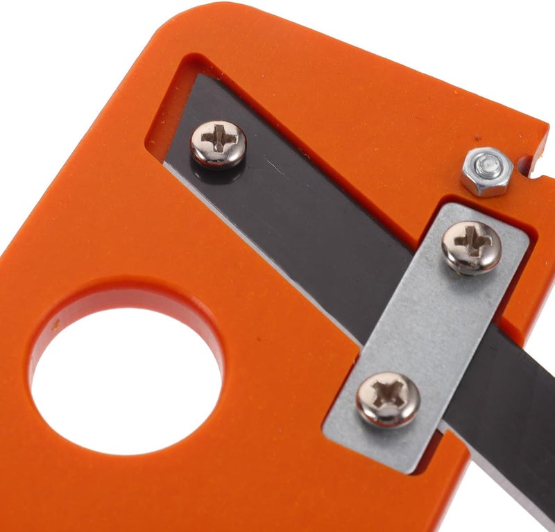 Hand Planer for Woodworking Edge Trimming, 8mm Scythe Blade Manual Chamfering Tool for Surface Smoothing and Burr Removal, Woodworking Hand Plane for Precise Wood Planing and Edge - Image 3