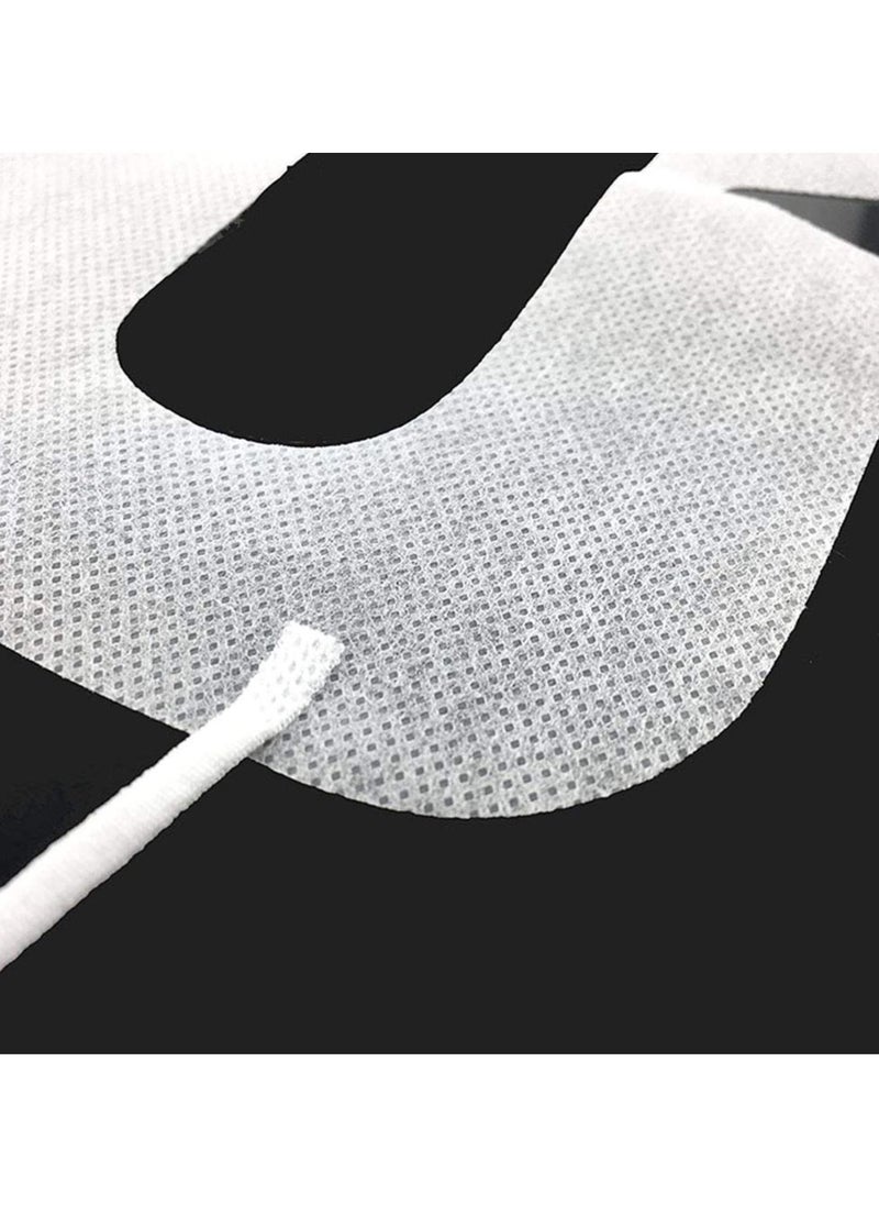 Generic Disposable VR Eye Mask for Oculus Quest 2 Skin-Friendly  Breathable  Soft  Comfortable  and Hygienic VR Universal Mask (White 100pcs)  - Image 4
