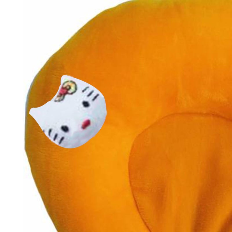 NME COLLECTION Mustard Seed Pillow for New Born Baby, Ideal for Round Head Shaping Seed Pillow with Foam Cotton Cover for 0 to 12 Months Babies (Seed) - Image 3