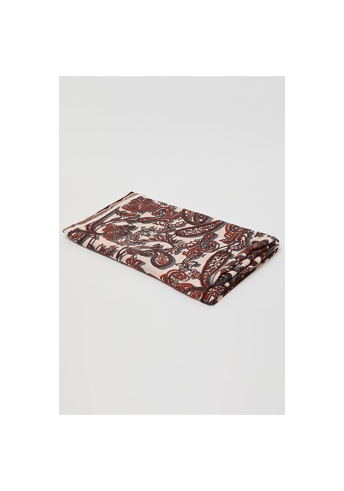 R&B Paisley Patterned Scarf - Image 2