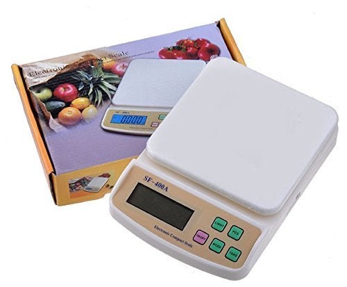 JAPP Advanced Electronic Kitchen Digital Weighing Scale Upto 10Kg with Support for AC Adaptor and Counting Feature - Image 1