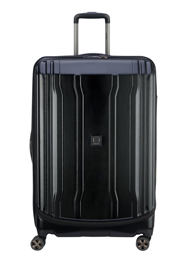 DELSEY Paris Cruise 80cm Hardcase 4 Double Wheel Check-In Luggage Trolley Black  - Image 1