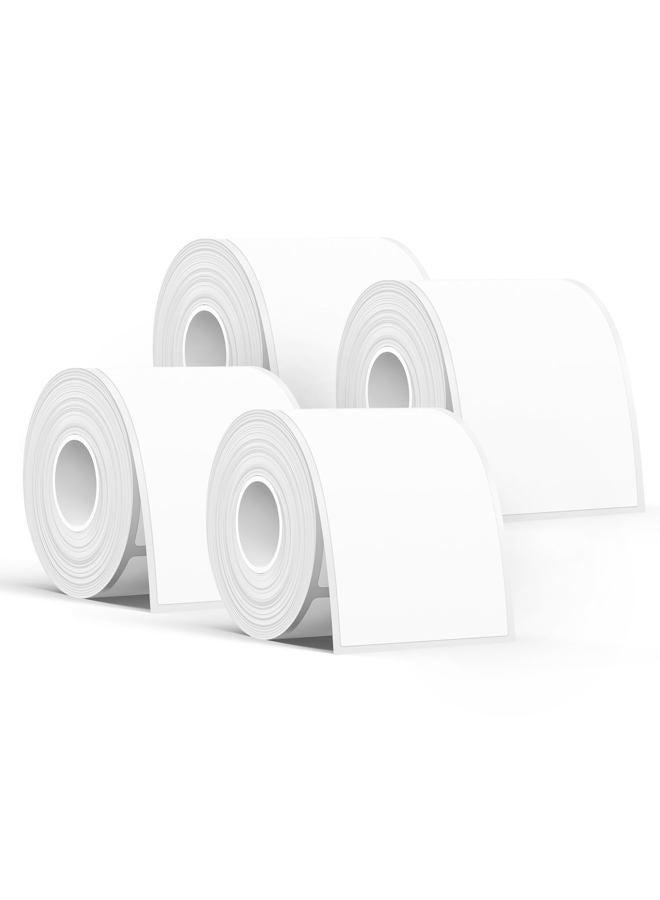 SUPVAN T50M Pro/Plus Label Tape, Thermal Multi-Purpose Labels for Home, School, Office, 4 Packs-1.96 in x 3.14 in, 100 Labels/Roll (White) - Image 1
