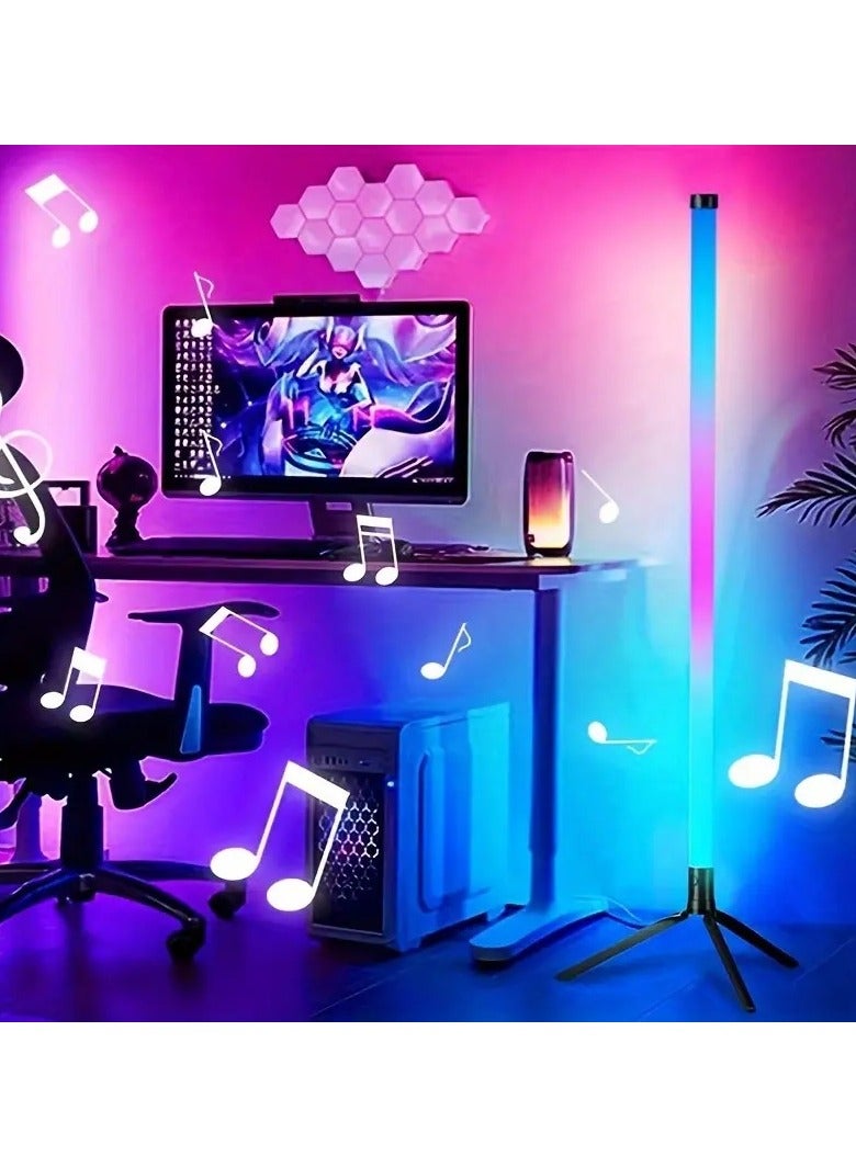 كيلا مصباح زاوية LED (5 واط RGB) | تصميم عصري بسيط، قابل للتعتيم، يتغير لون RGB، يعمل بالتحكم عن بُعد، وضع مزامنة الموسيقى، إضاءة محيطية لغرفة المعيشة، غرفة النوم، المكتب | موفر للطاقة - Image 4