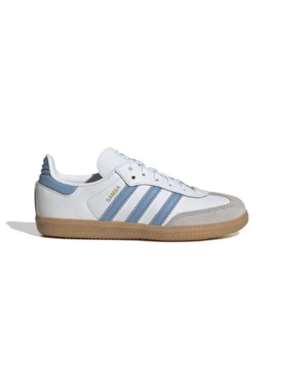 adidas أديداس سامبا OG C U أبيض للأطفال