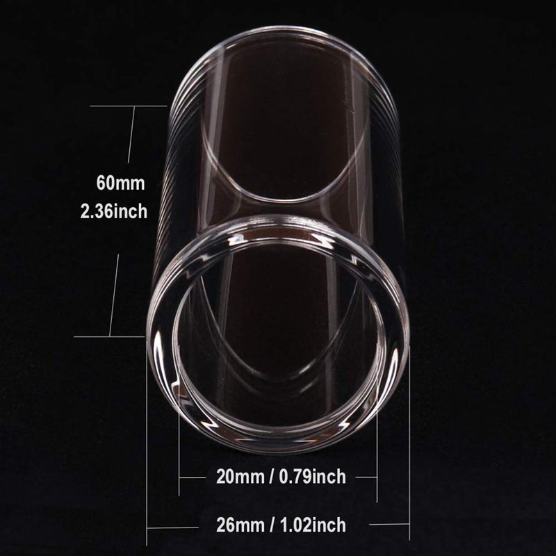 Mr.Power Glass Guitar Slide Ring Slider Set String Instruments Accessories Ideal for Guitar Playing Musicians (2 Pcs) - Image 4