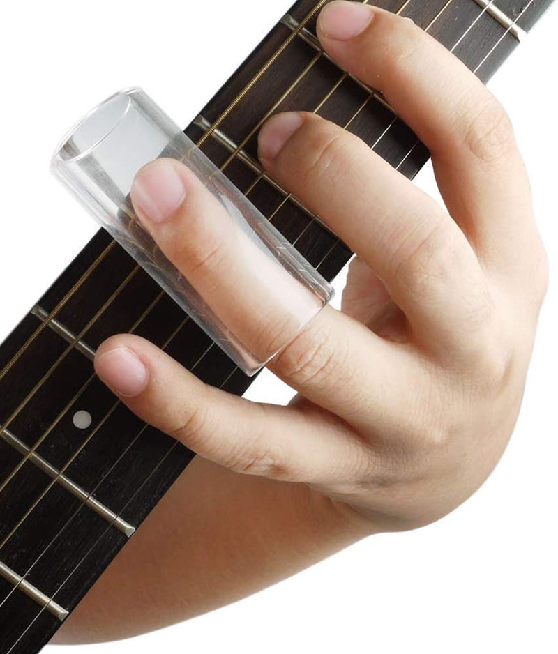 Mr.Power Glass Guitar Slide Ring Slider Set String Instruments Accessories Ideal for Guitar Playing Musicians (2 Pcs) - Image 2