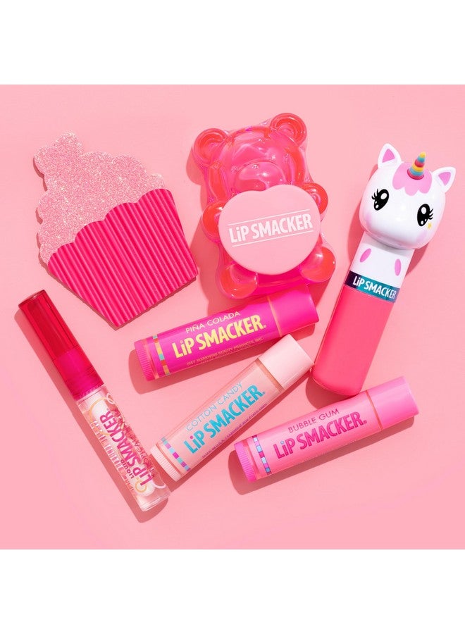 Lip Smacker Princess Glam Bag Makeup Set, Lip Balm, Lip Gloss, Nail Polish, Lotion - Image 5