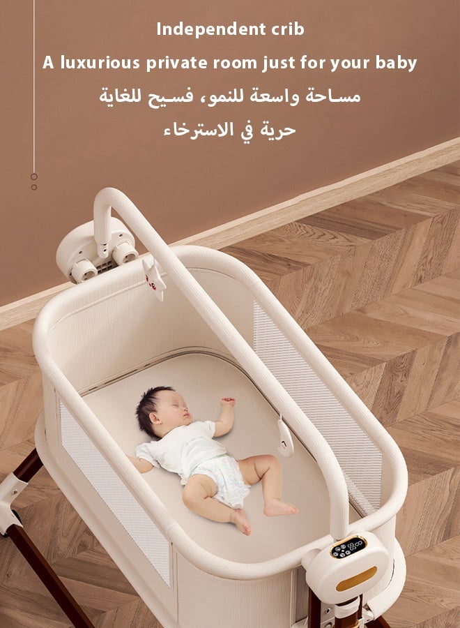 كيديليو سرير أطفال جانبي، سرير أطفال قابل للطي محمول 4 في 1 - Image 4