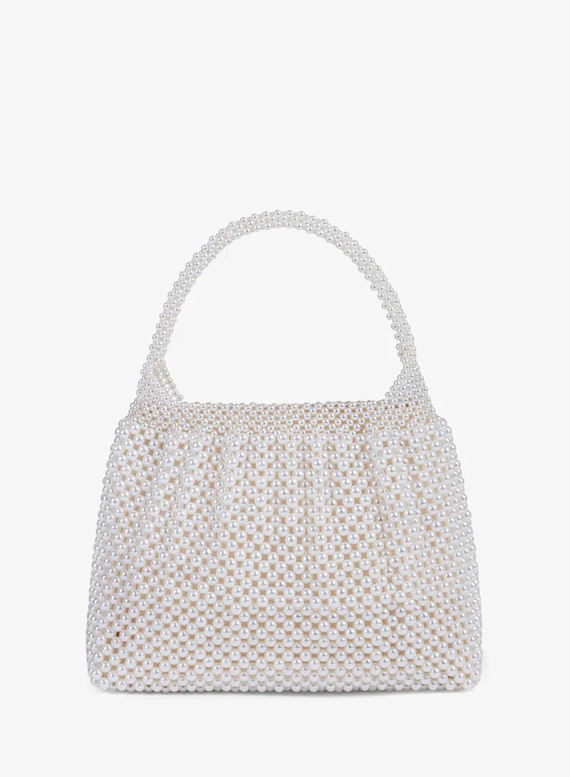 Ipekyol Woven Flap Shoulder Bag