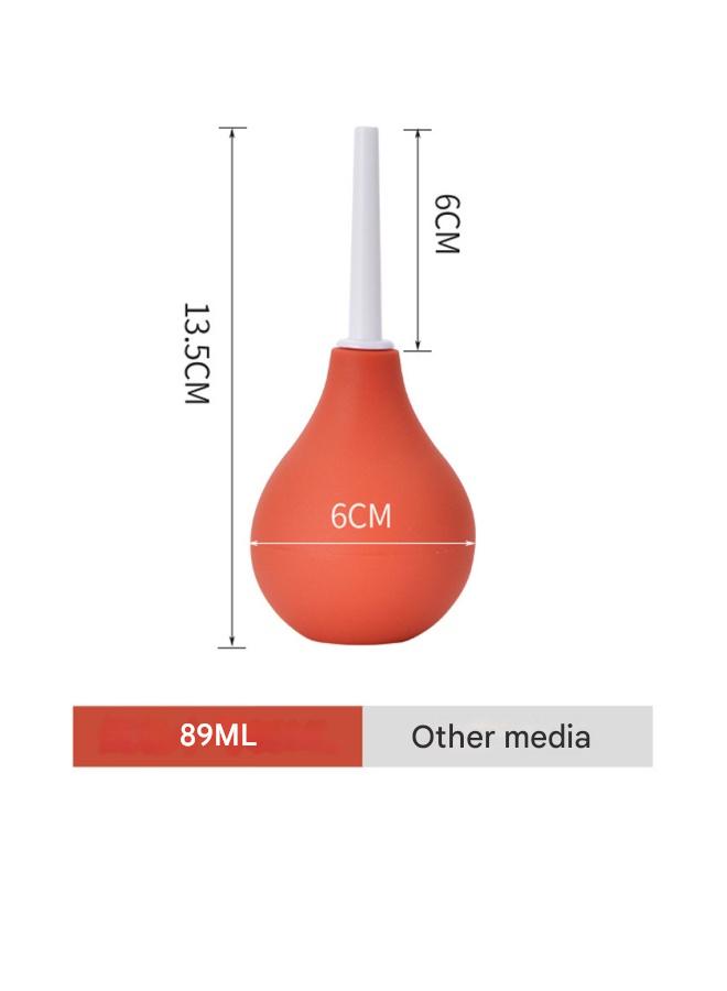 Generic 89ML Small Enema Ball Set Enema Cleaner Enema Set Unisex [Brown] 1 Piece  - Image 1
