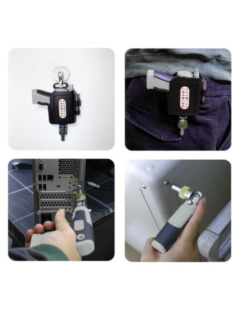 Generic - crewdriver 16-in-1 Multi Screwdriver Set All in One Craftsman Tool with 180 Degree Pivoting Adjustable Angle，Hidden bit magazine Screw Driversets Set,Household Repair Tool Kits (Grey) - Image 1