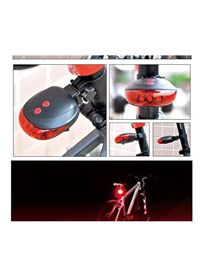 NIBEMINENT Bicycle Laser Projector Rear Tail Light  - Image 4
