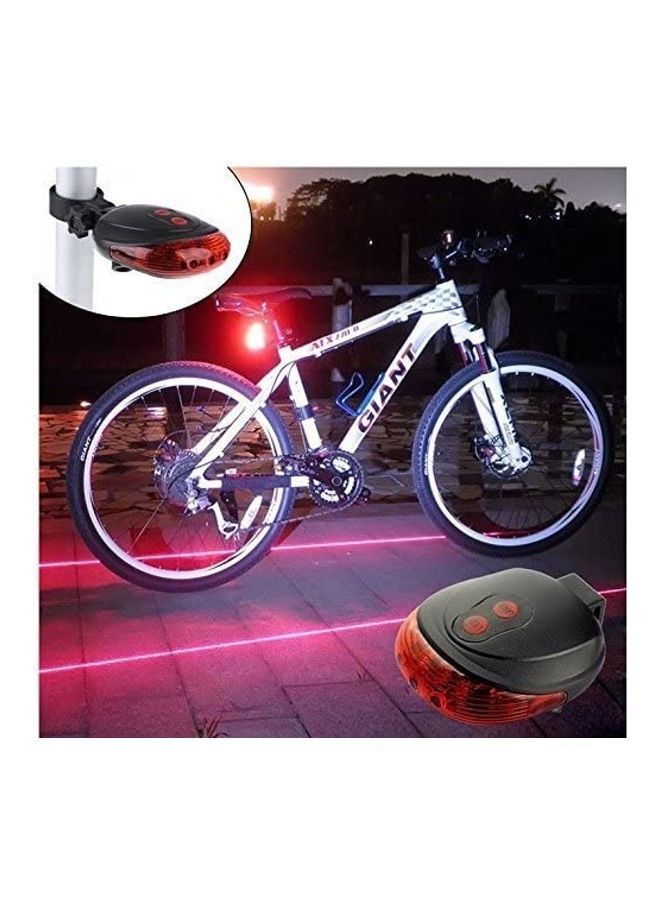NIBEMINENT Bicycle Laser Projector Rear Tail Light  - Image 2