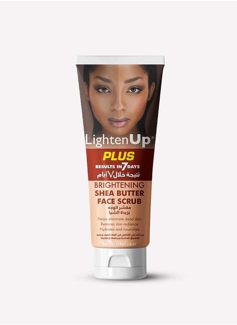 Lighten Up Plus Brightening Sha Butter Face Scrub