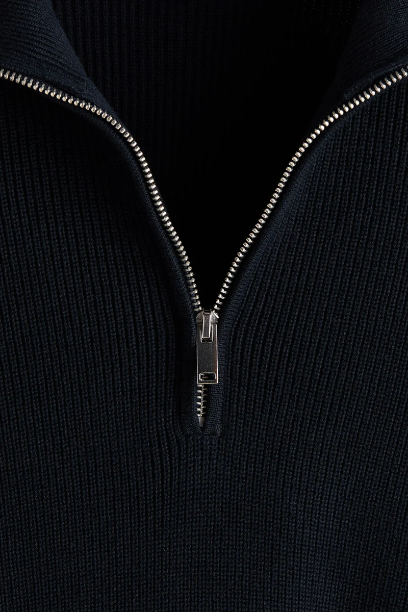 H&M Regular Fit Zip-top jumper